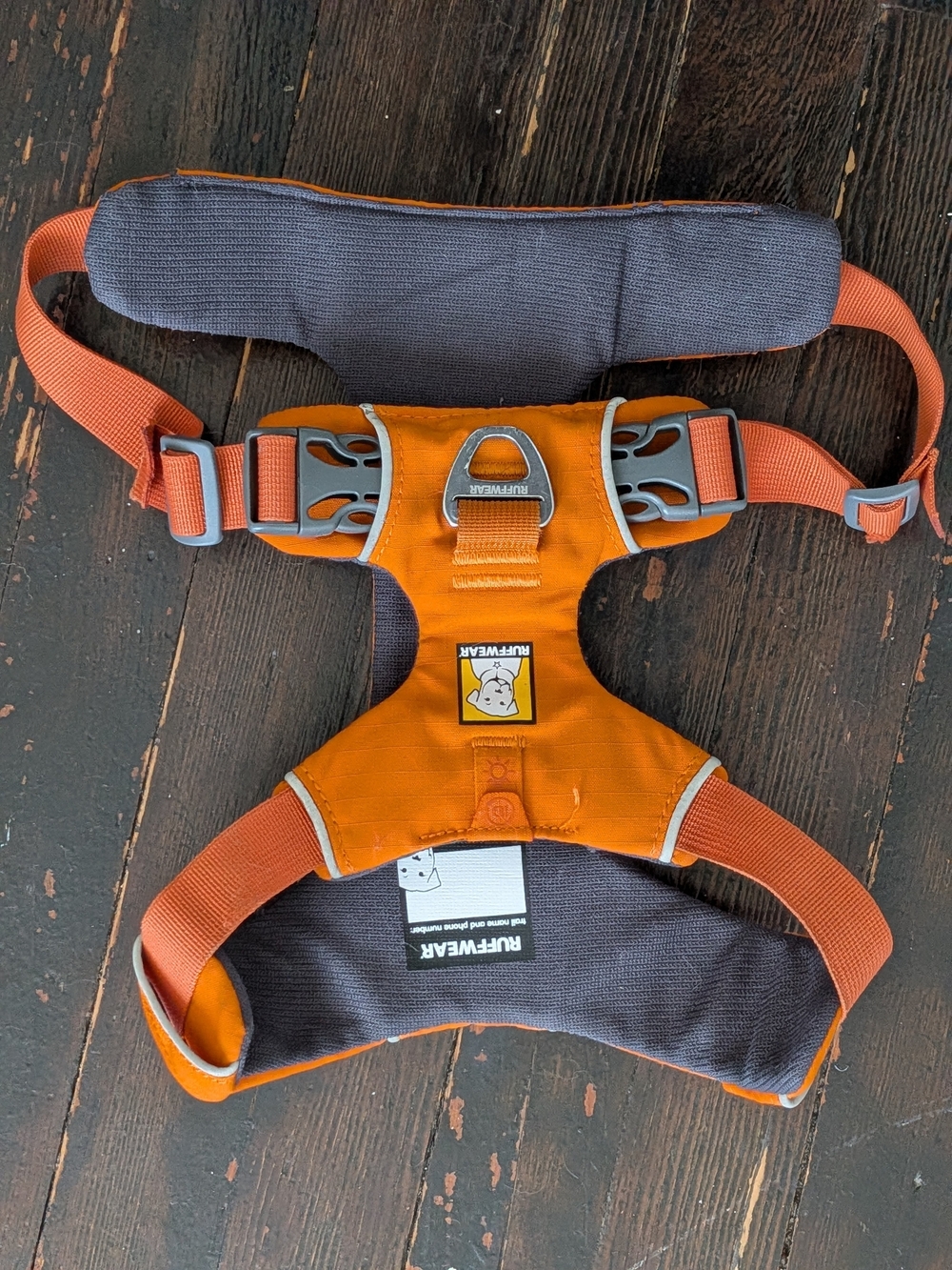 Ruffwear Orange Front Range Dog Harness - Small